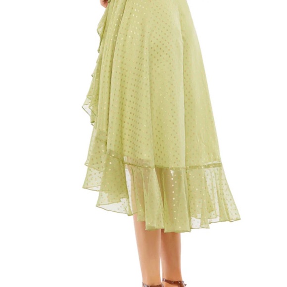 ✔️#73B BNWT MAC DUGGAL dress in Pistaccio # 70163 - Picture 4 of 9